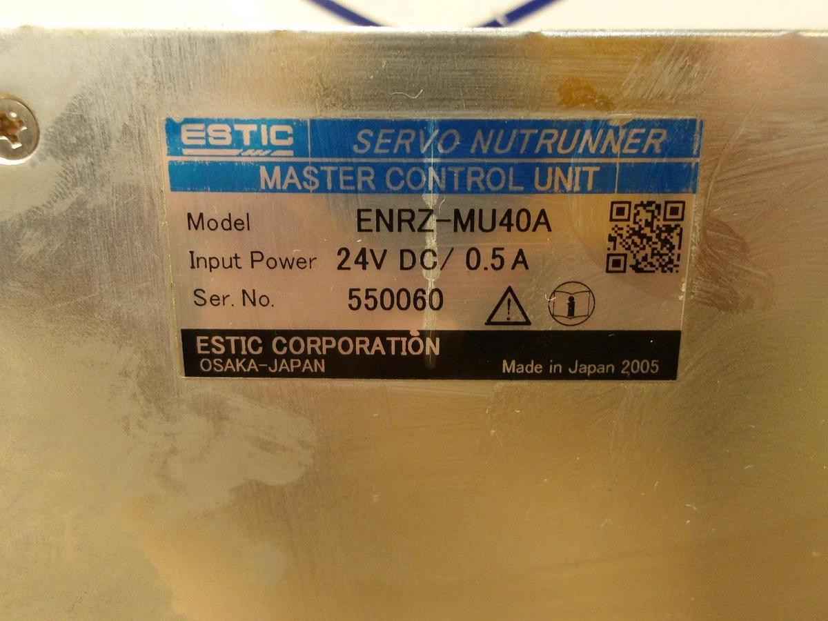 Used ESTIC ENRZ-MU40A MASTER CONTROL UNIT, #12191006G USED
