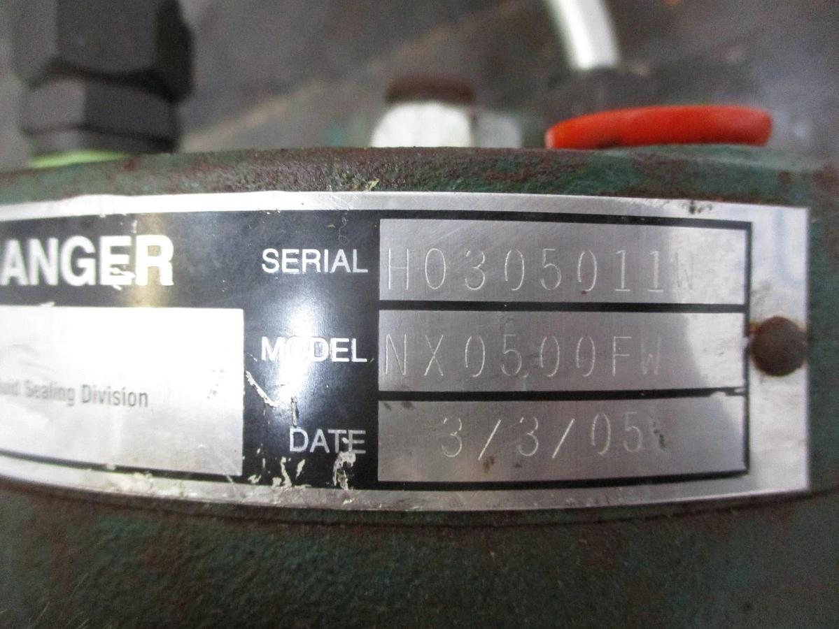 Used FLOWSERVE NX0500FW SEAL COOLER HEAT EXCHANGER, #37923J USED