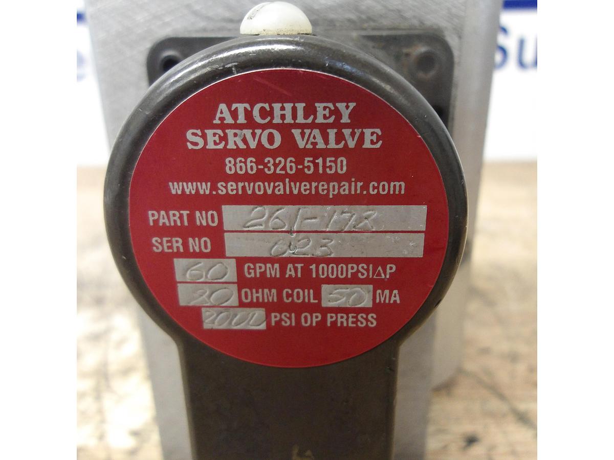 Used ATCHLEY 261-178 SERVO VALVE, #8311008G USED