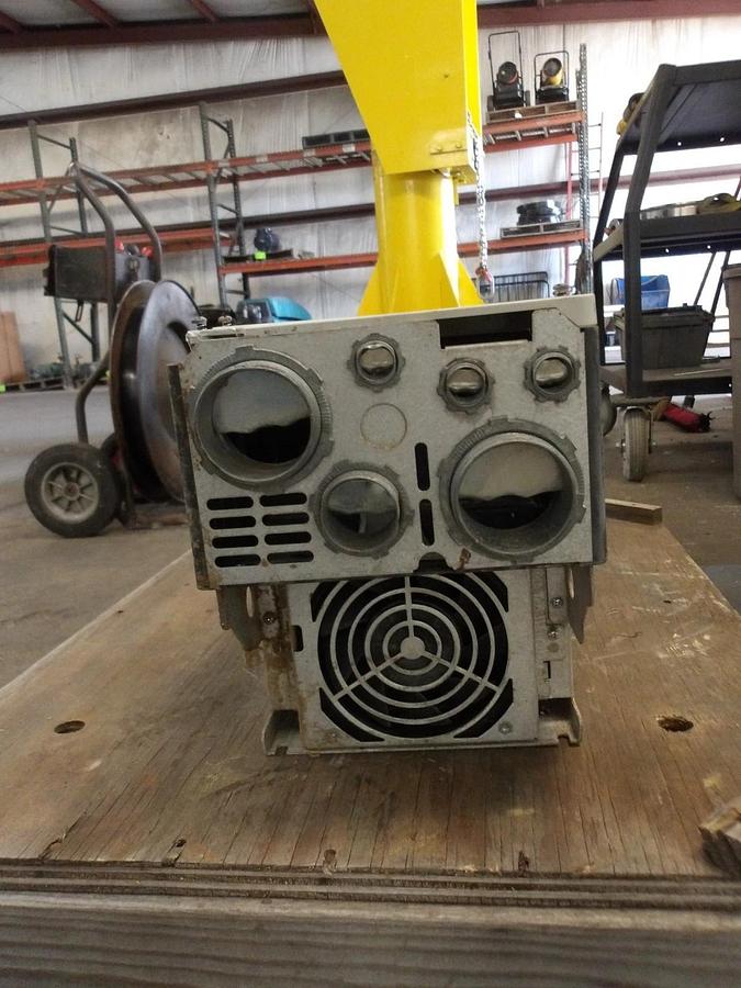Used TOSHIBA VFAS3-4220PC DRIVE, 35 KVA, 30 HP, #7231151G PARTS ONLY