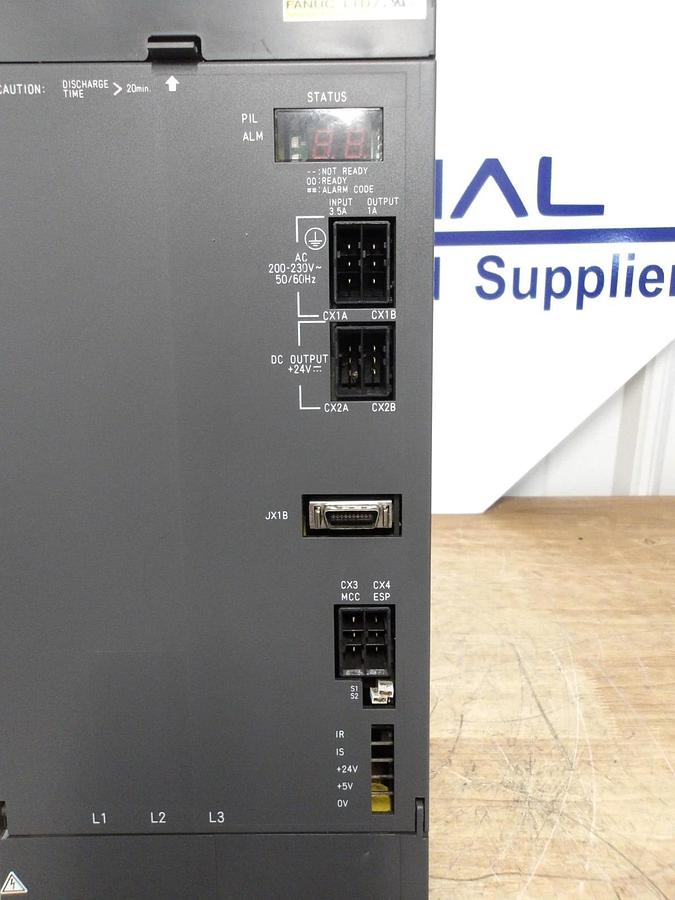 Used FANUC A06B-6087-H126 POWER SUPPLY, #65106G USED