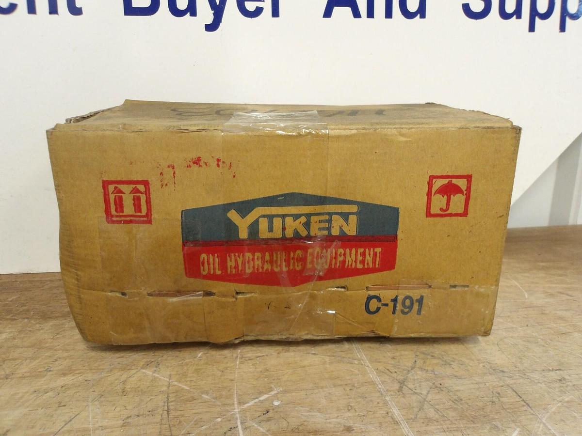 YUKEN HG-06-B4-22-1209 PRESSURE CONTROL VALVE, #5301148G NIB