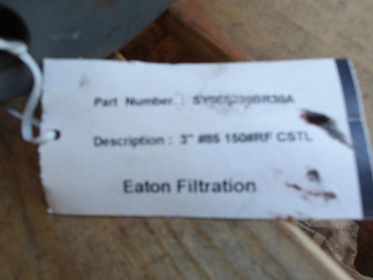 Used EATON 3" Y-PATTERN STEEL STRAINER (FLANGED) #613203G NEW