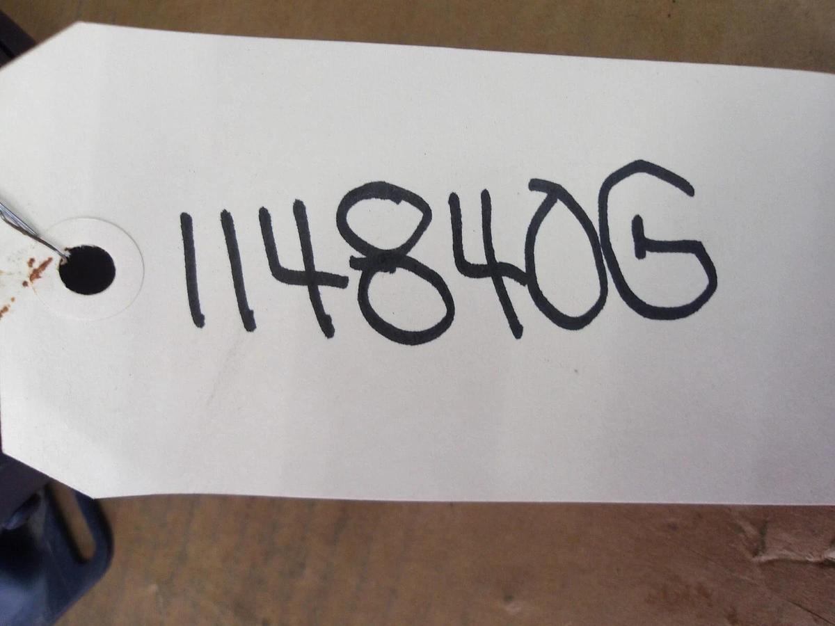 Used LEESON 1 HP MOTOR, FR C56, 3450/2850 RPM, 208/230-460 V, #114840G NEW