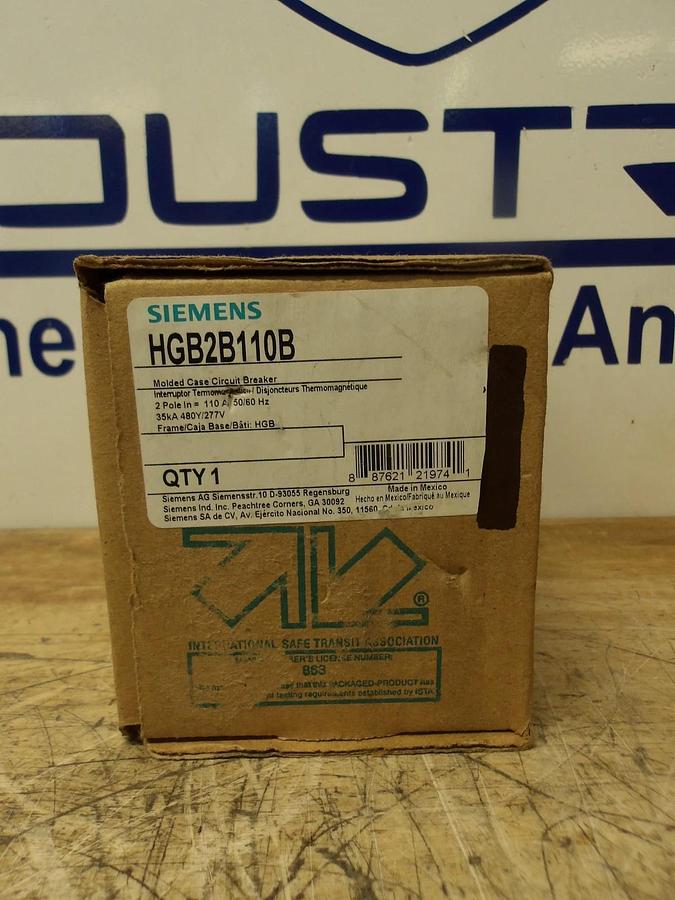 SIEMENS 110 AMP BREAKER 480/277 V, #78120G NIB