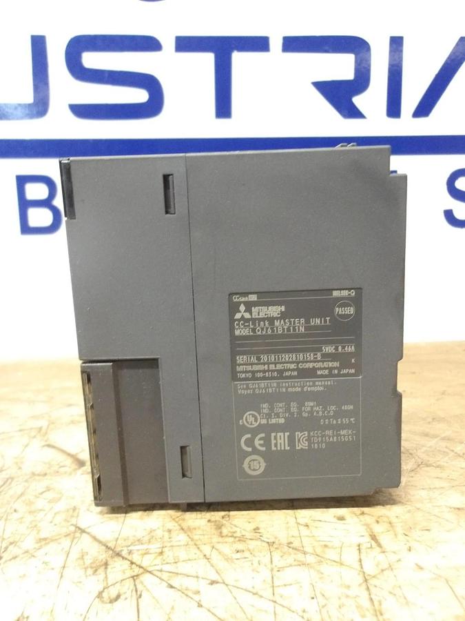 Used MITSUBISHI QJ61BT11N CCLINK MASTER UNIT, #23223G USED