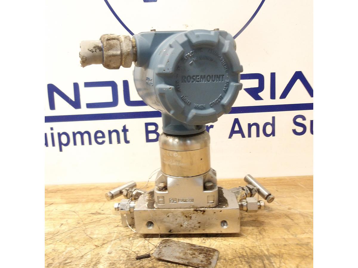 Used ROSEMOUNT 3051 PRESSURE TRANSMITTER