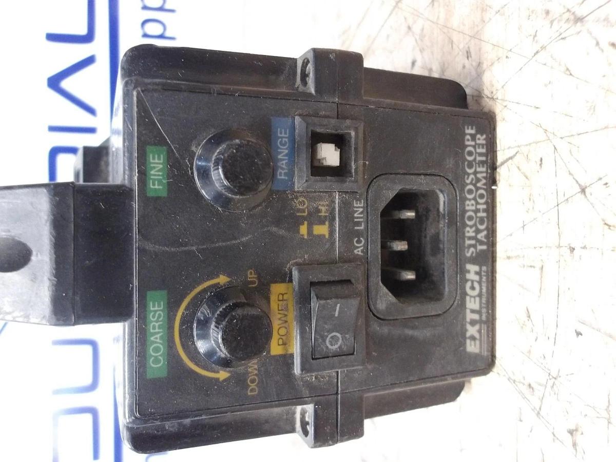 Used EXTECH 081280 STROBO SCOPE TACHOMETER 110 V, #317108G USED