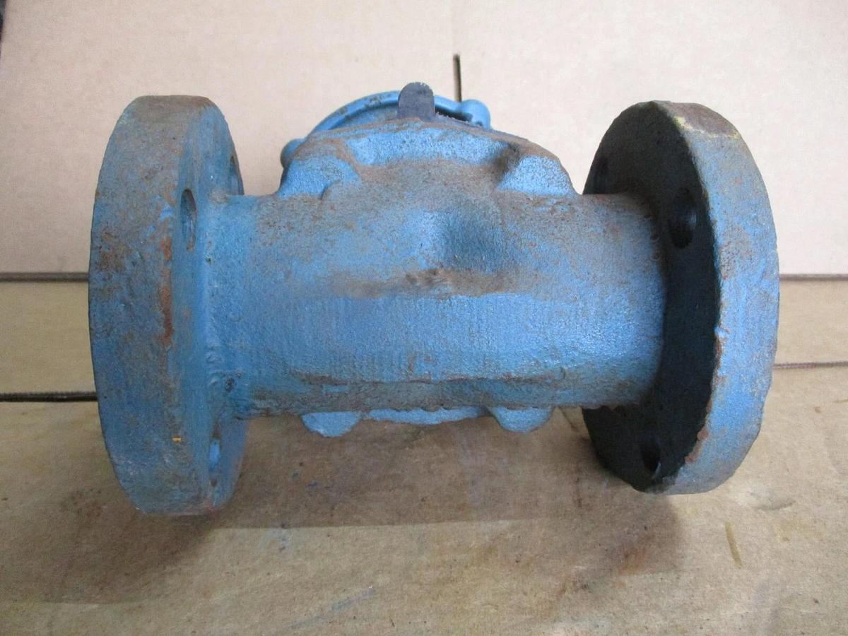 Used DOW 1-1/2" LINED STEEL DIAPHRAGM VALVE, #410811J NEW