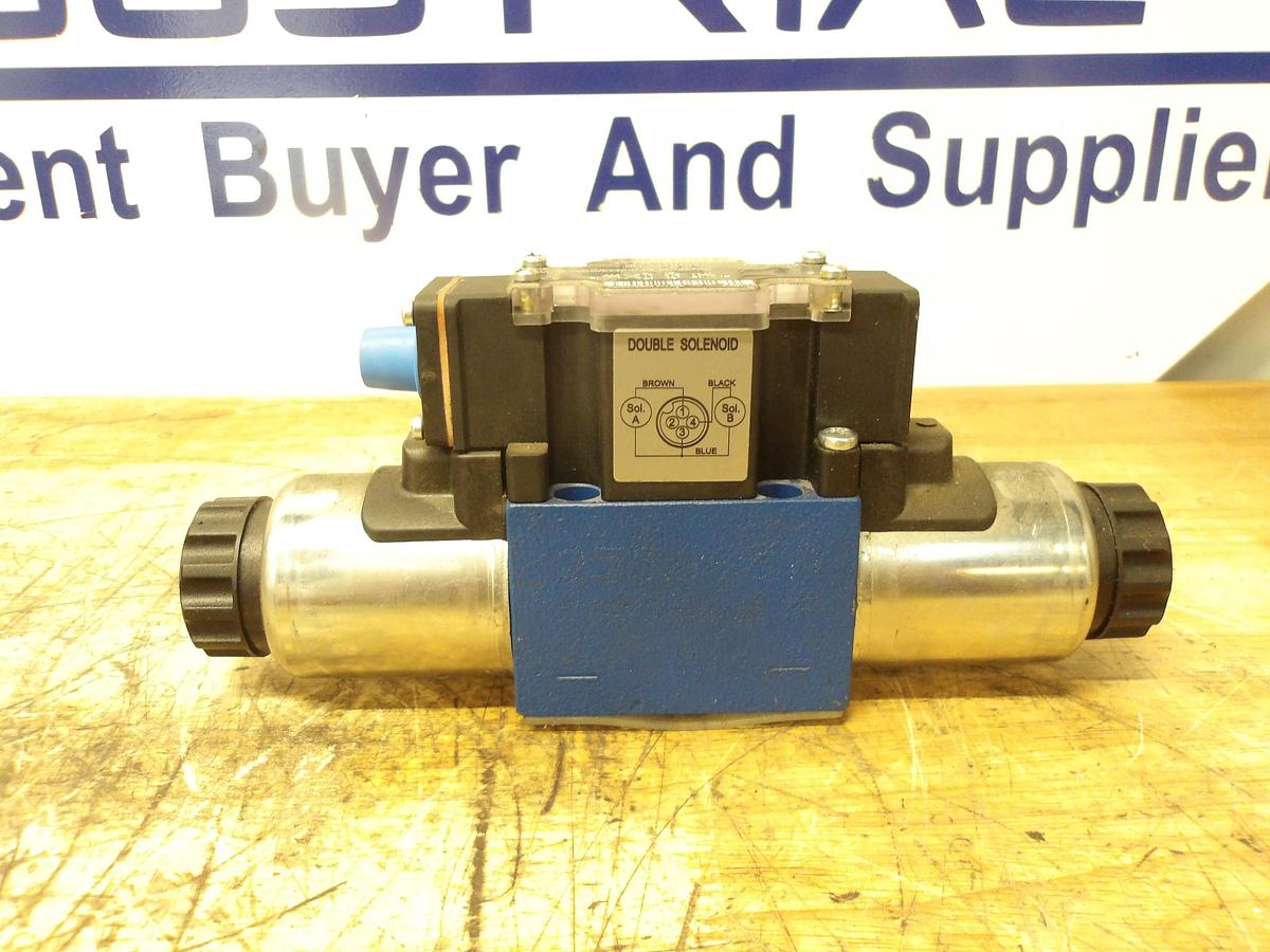 Used REXROTH 4WE6W62/EG24N9DK246/62 SOLENOID DIRECTIONAL VALVE, #831214G USED