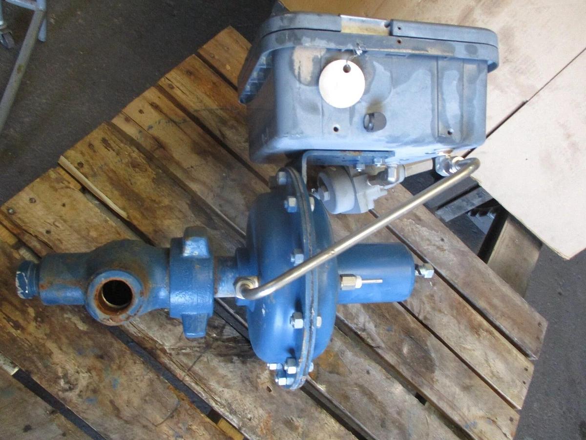 Used NORRISEAL 1" STEEL CONTROL VALVE W/ DYNA-FLO CONTROLLER, #621856J NEW