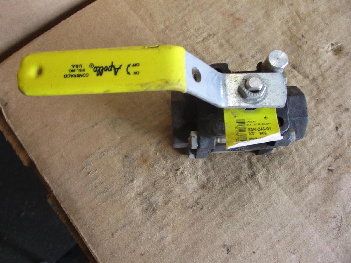 Used APOLLO 1" STEEL BALL VALVE(SOCKET WELD), #416132J NEW