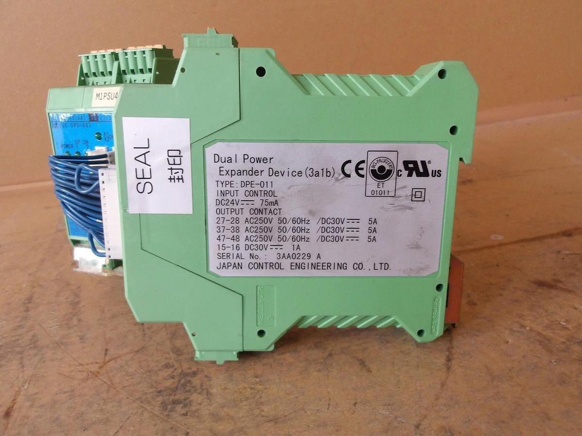 Used CONTROL ENGINEERING DPE-011 POWER DEVICE & EXPANDER, #621306G USED