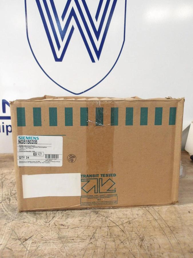 SIEMENS 20 AMP BREAKER, 277 V, SINGLE POLE, #79956G NIB