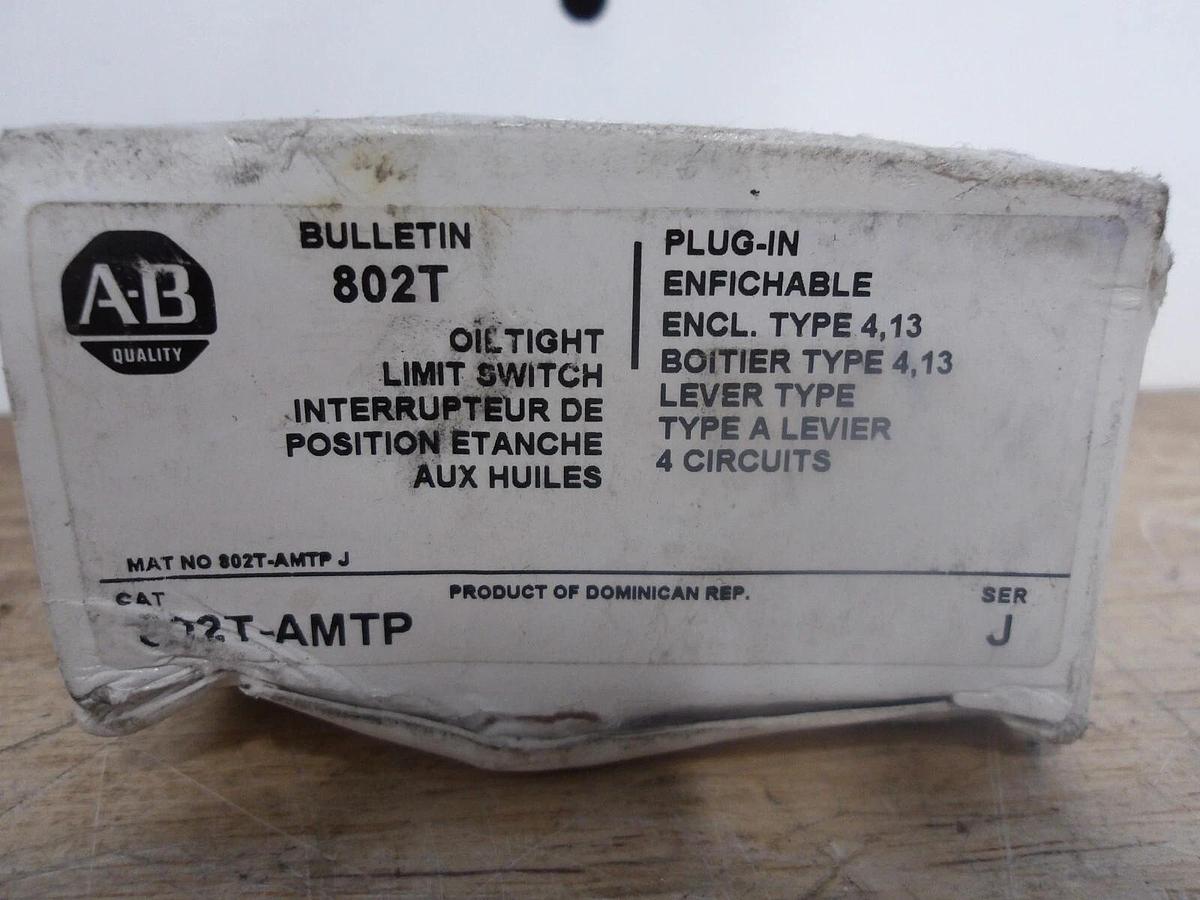 ALLEN BRADLEY 802T-AMPT LIMIT SWITCH, #428945G NIB