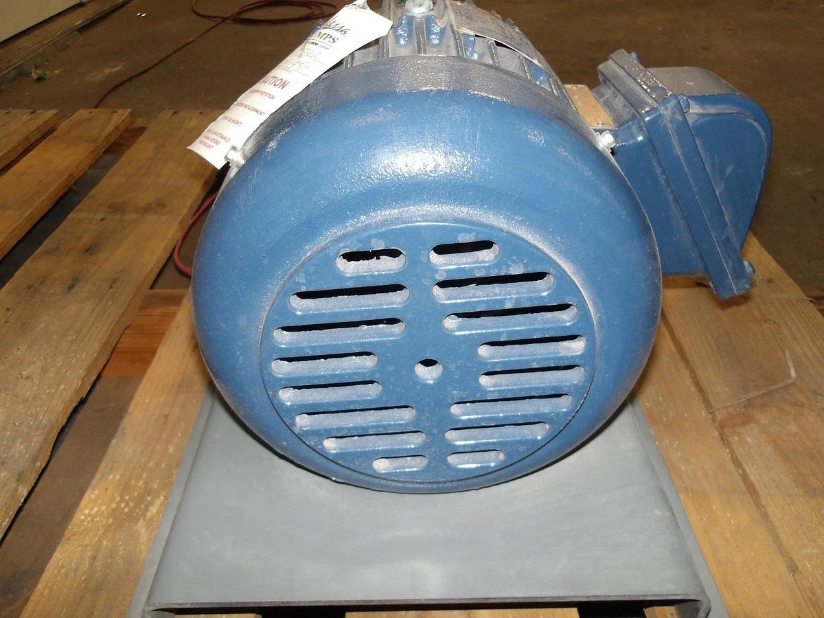 Used ROPER 1-1/2" PUMP W/ 5 HP MOTOR, #11121018GJW NEW