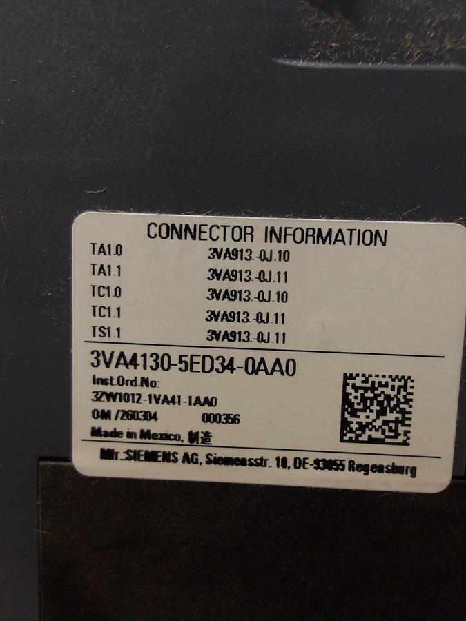 SIEMENS 30 AMP BREAKER 600/347 V, #714150G NIB