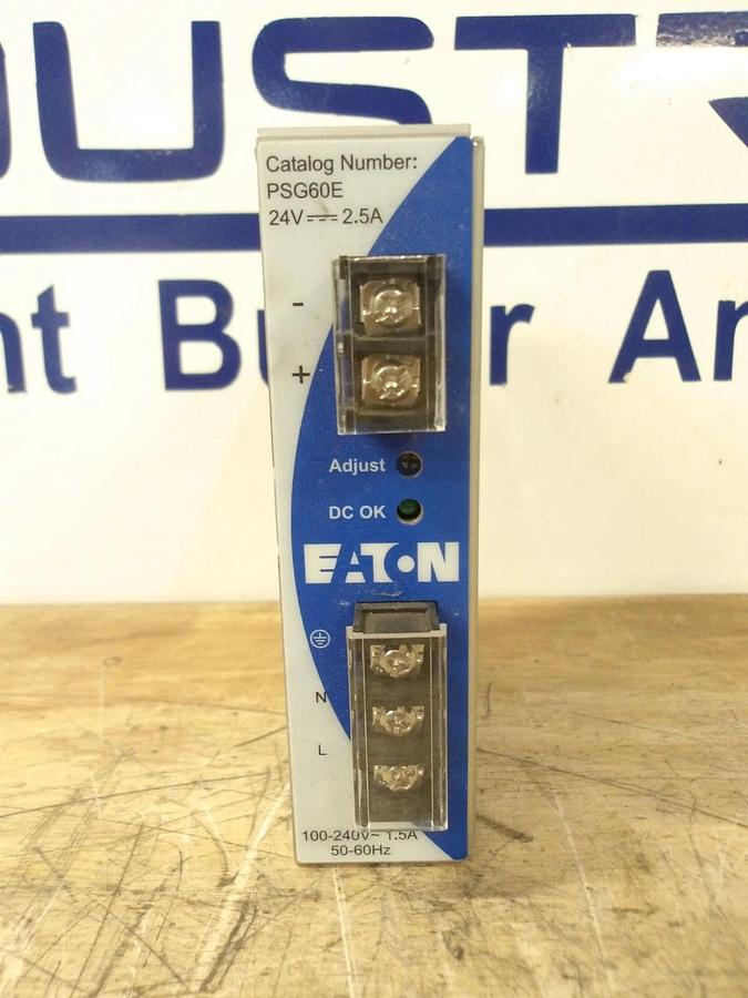 Used EATON PSG60E POWER SUPPLY, 24 V, #629 USED