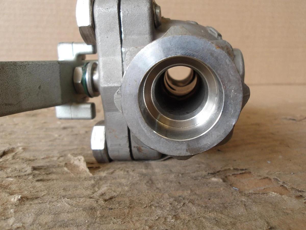 Used ITT 3/4" S/S BALL VALVE, #812232G NEW