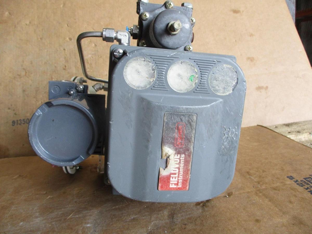 Used BAUMANN 16-83711SA STAINLESS SANITARY CONTROL VALVE W/ FIELDVUE 1/2", #491040J