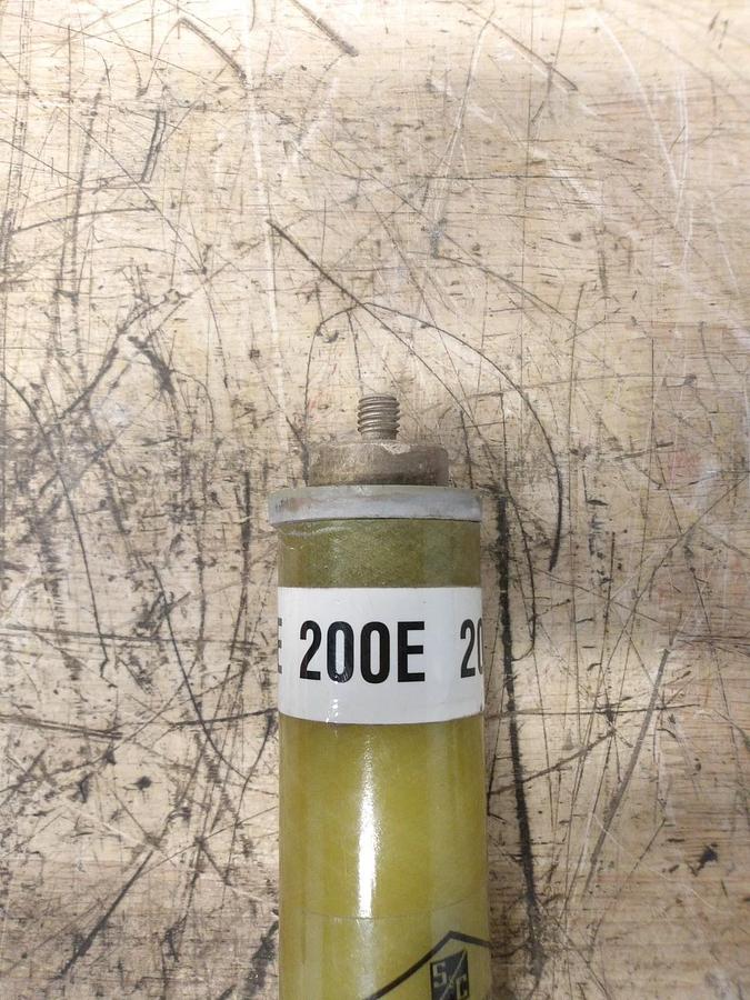Used S&C ELECTRIC SM-5 FUSE REFILL UNIT 132250R4, 150E AMP, #39956G NIB