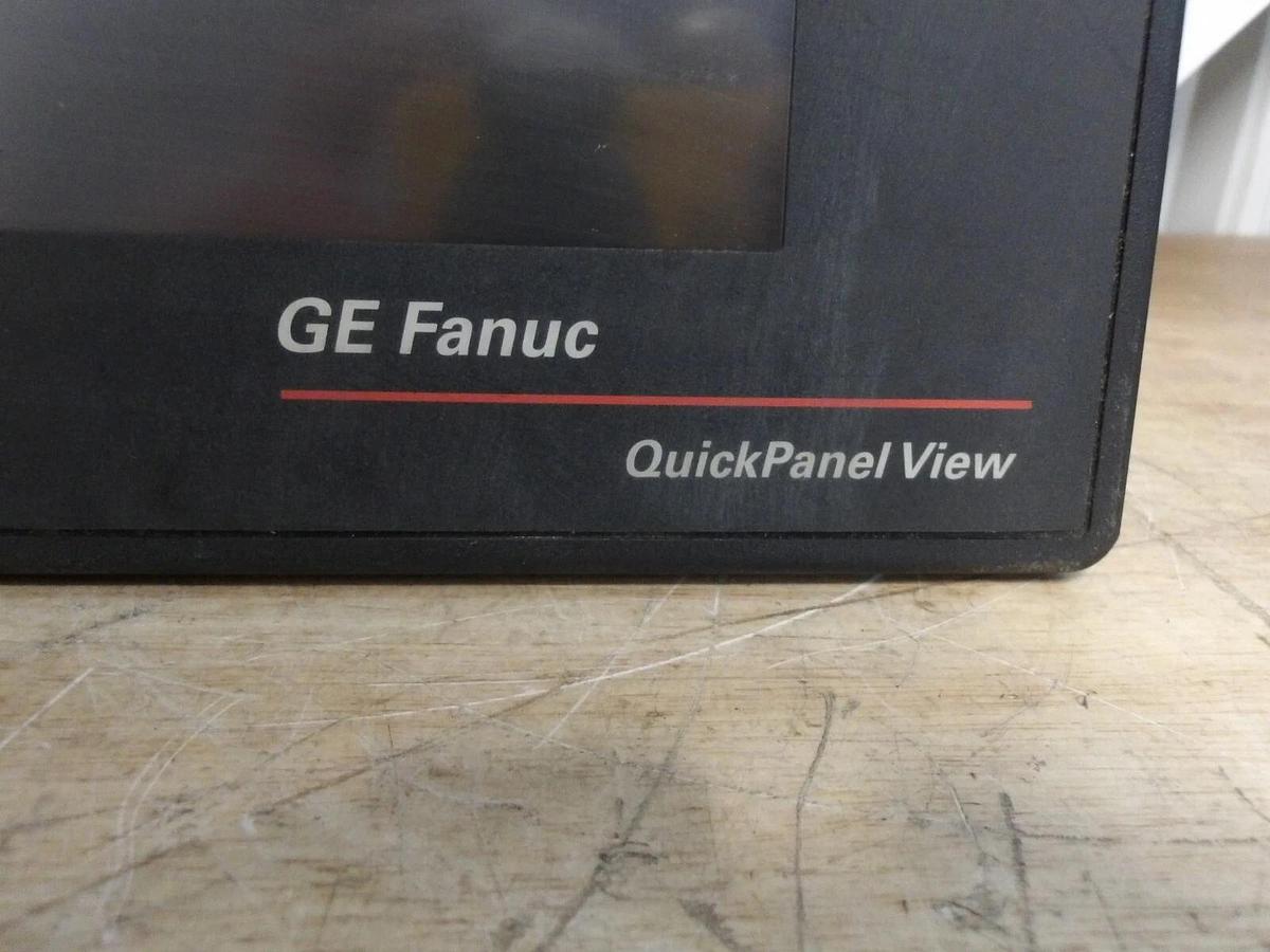 Used GE FANUC IC754VSF 12CTD-CB QUICK PANELVIEW ES1222R, #421239G PARTS ONLY