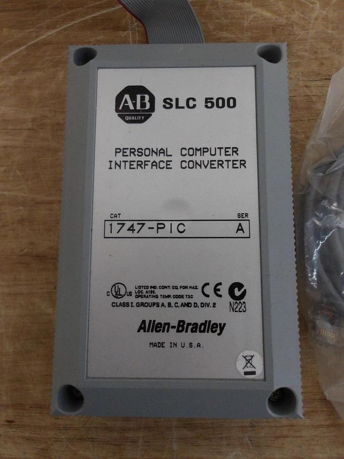 ALLEN BRADLEY 1747-P1C CONVERTER SLC-500, #2251050G NIB