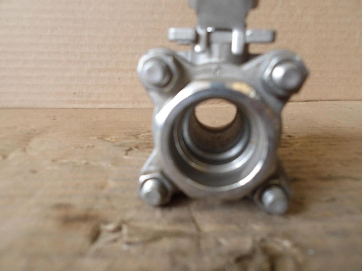 Used PINACLE 3/4" S/S BALL VALVE, #8121241G NEW