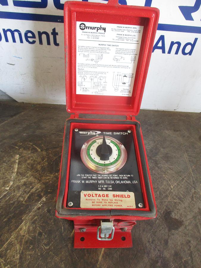 Used MURPHY 20700031 TIME SWITCH