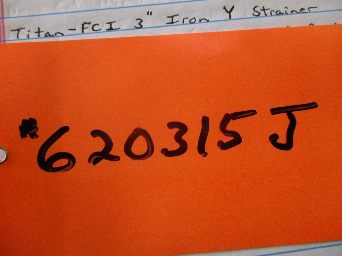 Used FNW 1-1/2" STAINLESS GLOBE VALVE, #620315J NEW
