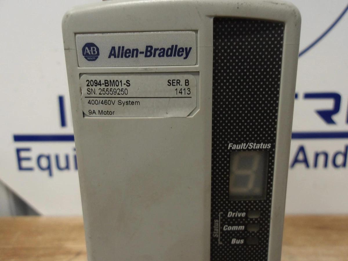 Used ALLEN BRADLEY 2094-BM01-S KINETIX 6000 AXIS, #430125G PARTS ONLY
