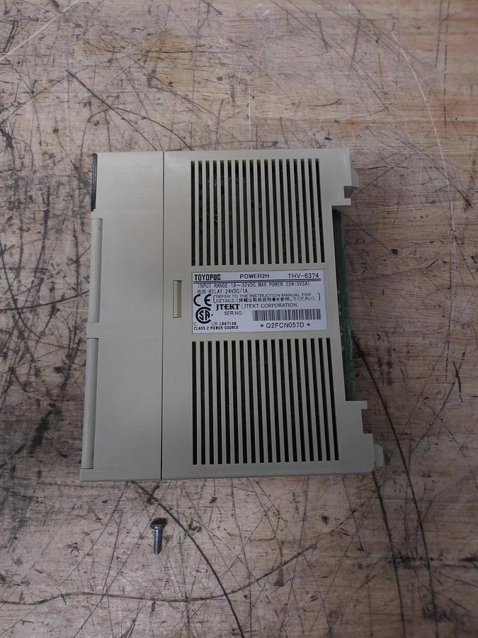 Used TOYOPUC THV-6374 POWER 2H POWER SUPPLY, #54810G USED