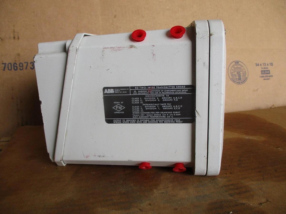 Used ABB TB82 PH TRANSMITTER, #4181226J USED