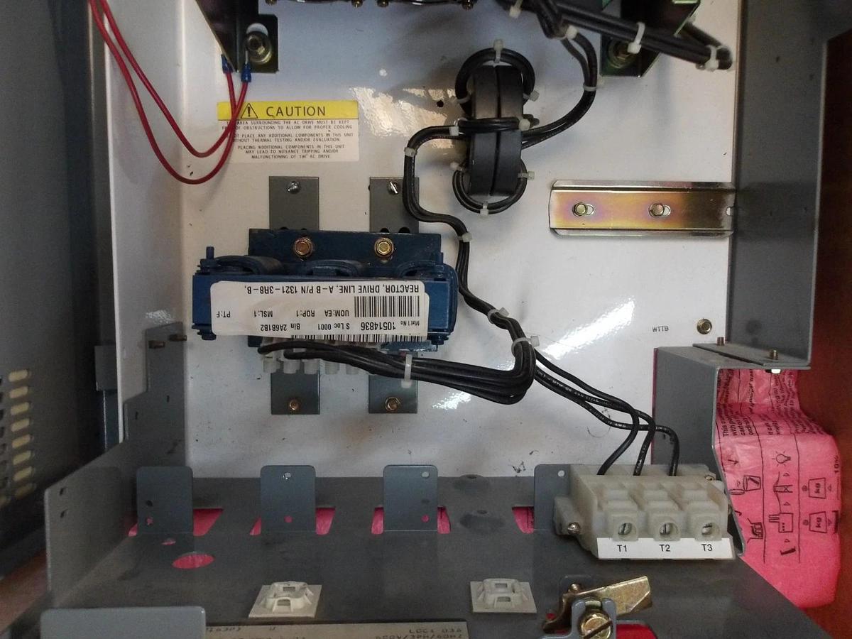 Used ALLEN BRADLEY 1336F CENTERLINE BUCKET W/ 5 HP DRIVE, #1030318G USED