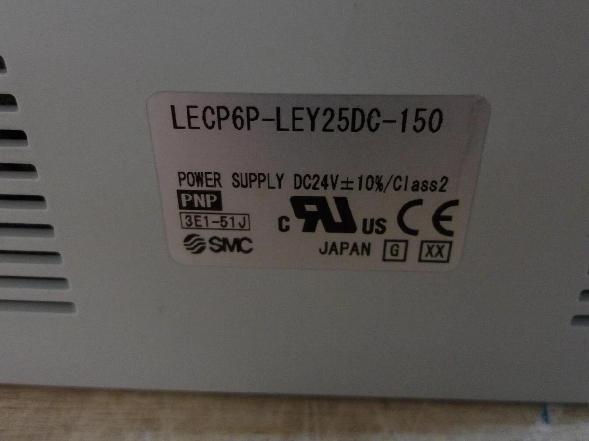 Used SMC LECP6P-LEY25DC-150 MOTOR DRIVER P6, #310750G NEW