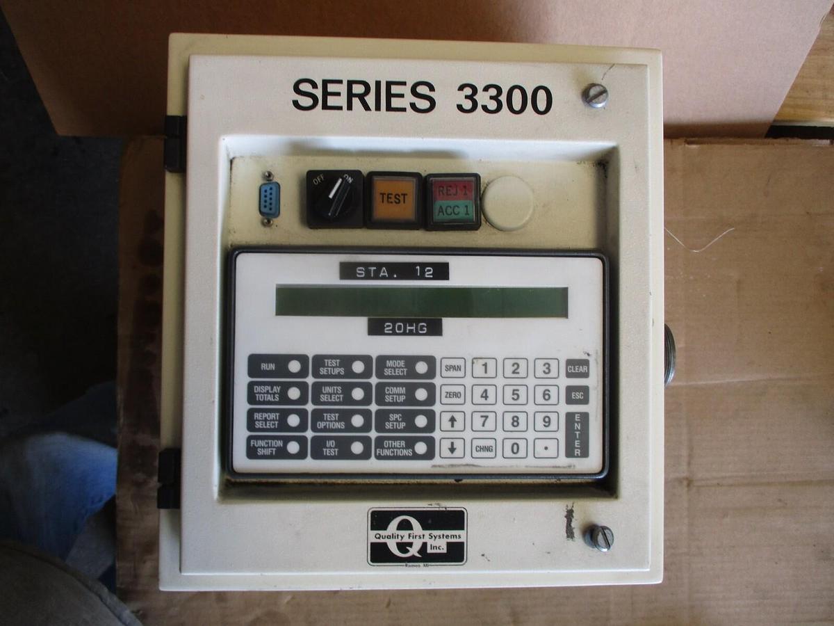 Used QUALITY FIRST 551AB1C SYSTEMS TEST BOX, #7101254J USED