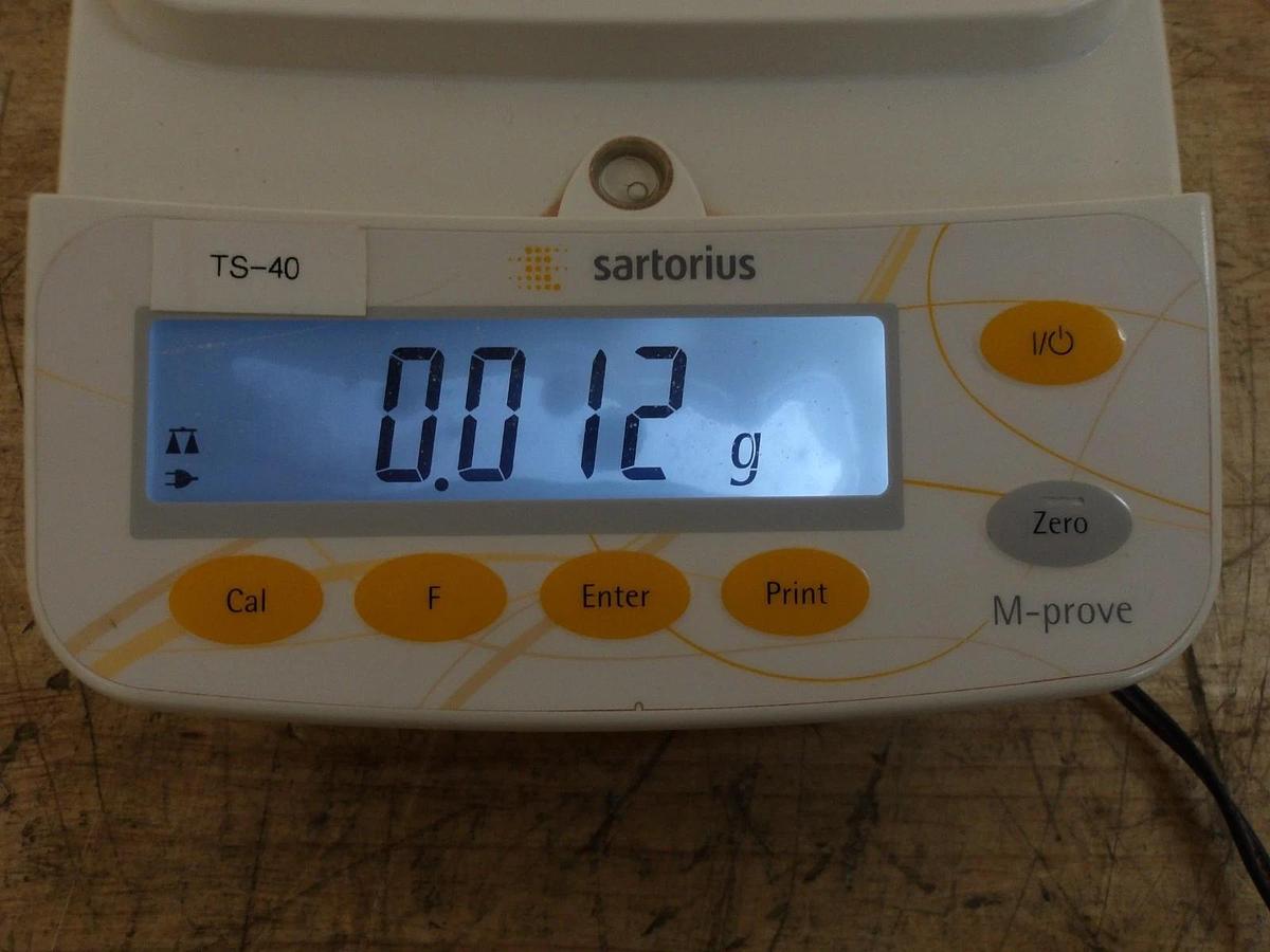 Used SATORIUS A7123 DIGITAL SCALE, #812130G USED