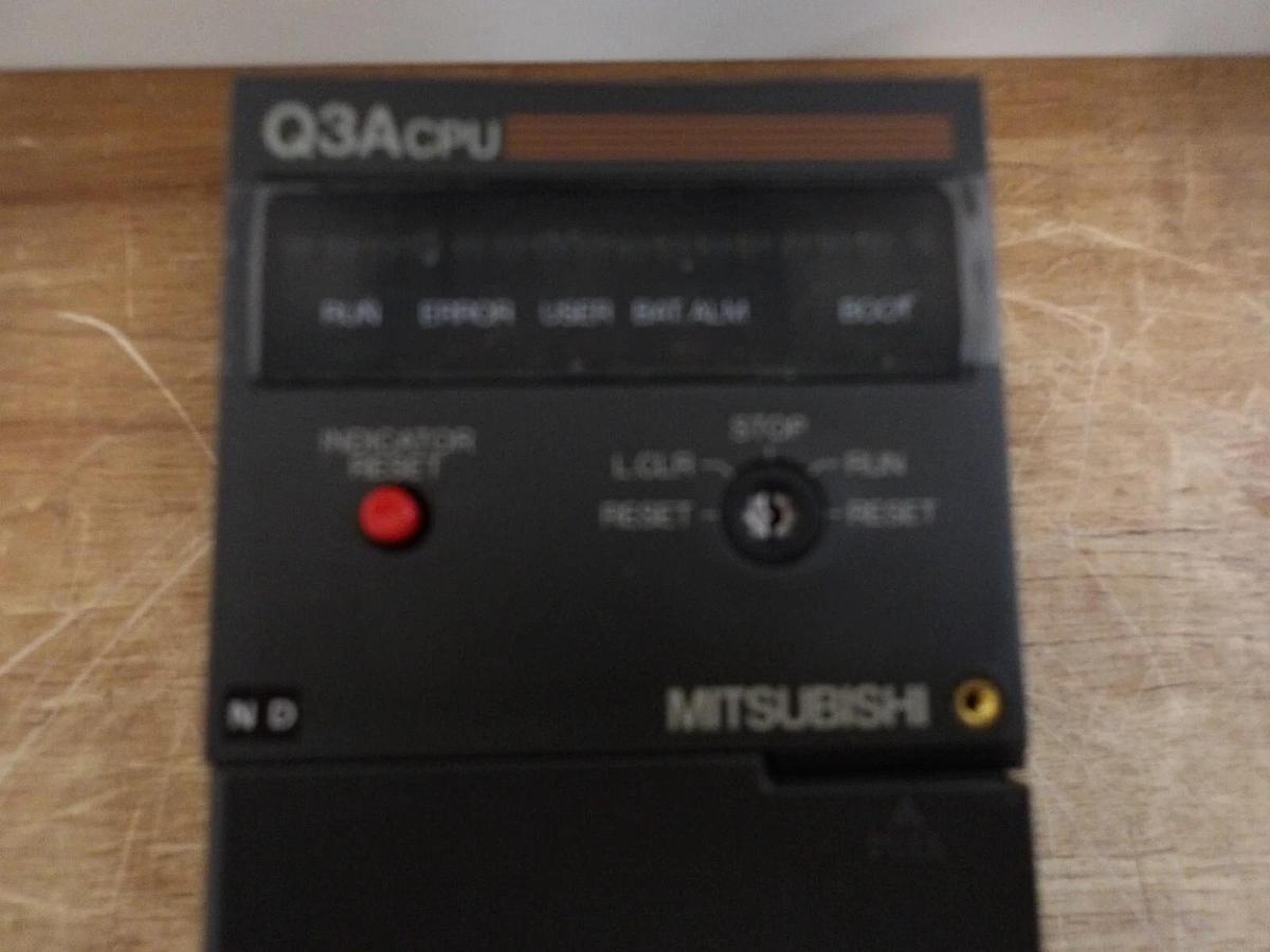 MITSUBISHI Q3ACPU MELSEC CPU MODULE, #310235G NIB