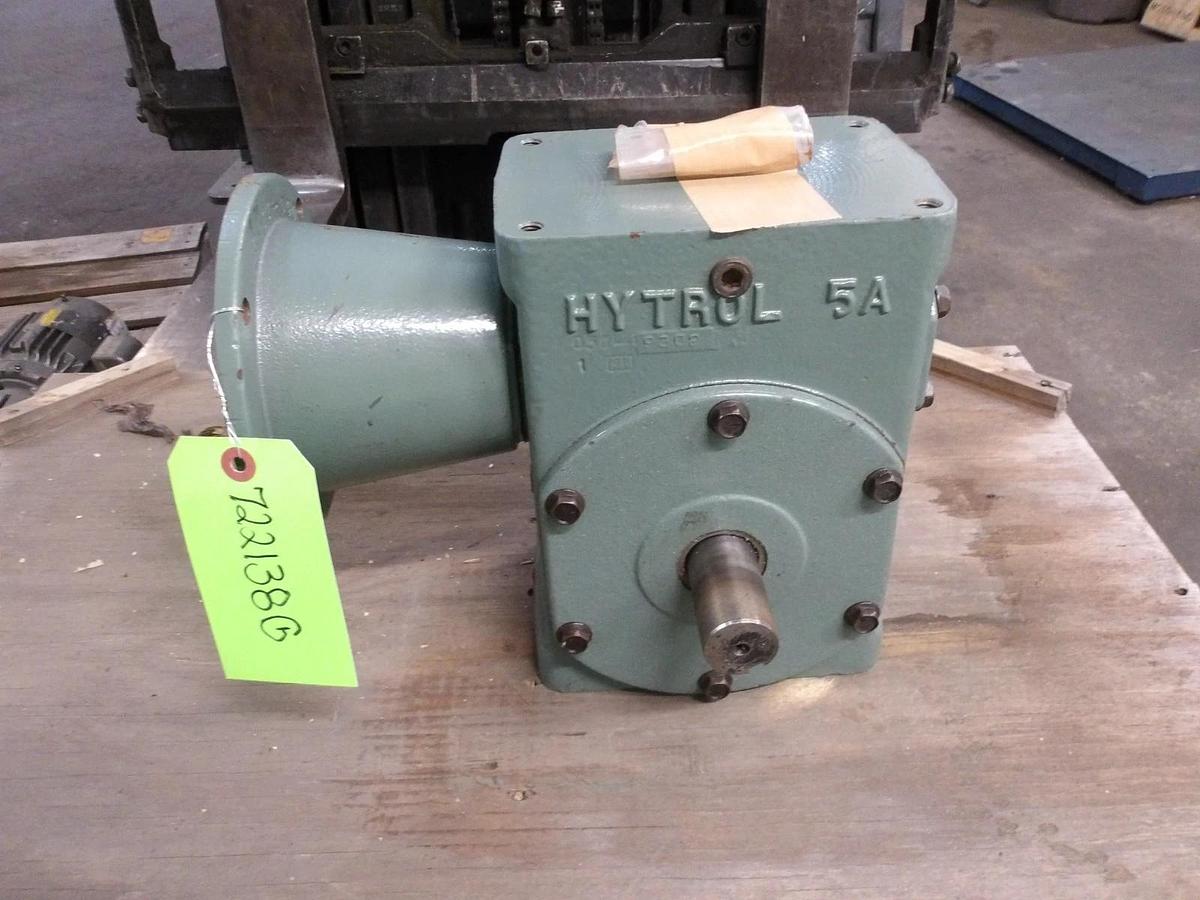 Used HYTROL 5A GEARBOX, RATIO 50:1, #722138G USED