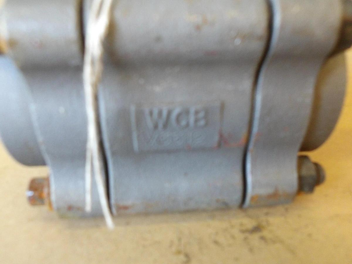 Used JAMESBURY 1" STEEL BALL VALVE, #6101020G NEW