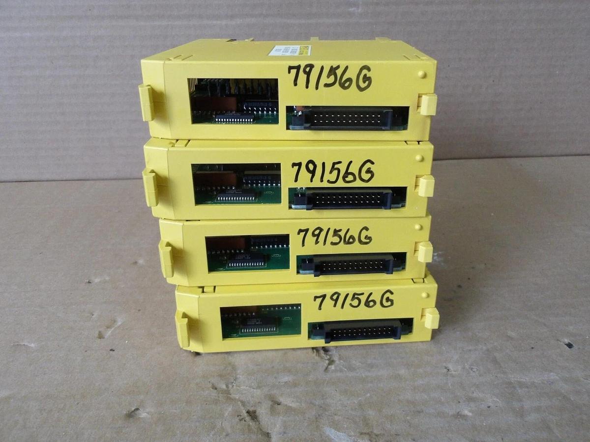 Used FANUC A1D16D INPUT MODULES (LOT OF 4), #79156G USED