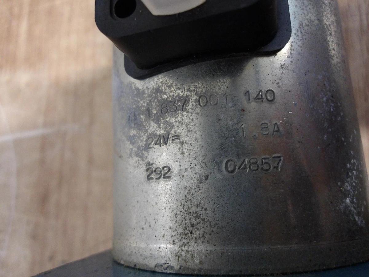 Used BOSCH 081WV10P1V1004W5024/0000 HYDRAULIC SOLENOID VALVE, #361121G NEW