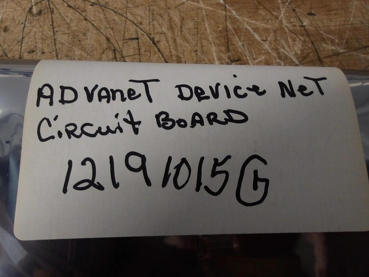 Used ADVANET ADPCI 1559 DEVICENET OPTION BOARD, #12191015G USED