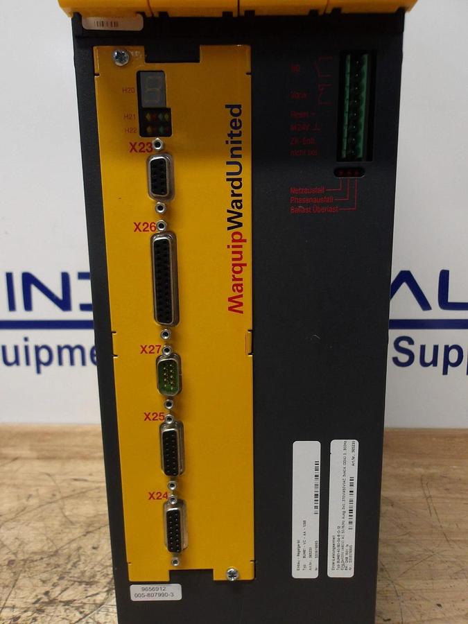 Used BAUMULLER BUM61-VC-AA-1098 SERVO MOTOR CONTROLLER, 480 V, #2261053G NEW