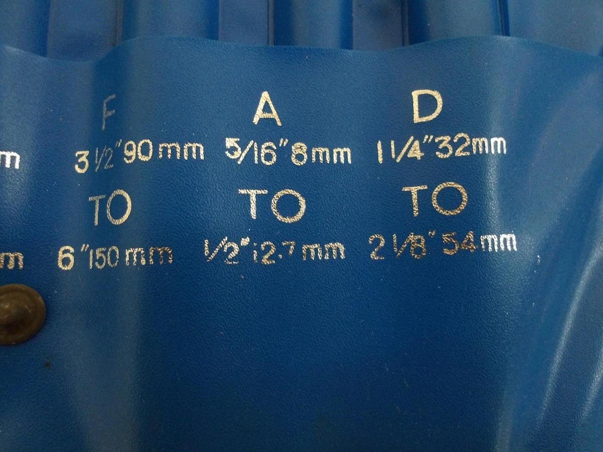 Used TELESCOPING GAUGE 5/16" - 6" (6PC SET) #813156G USED