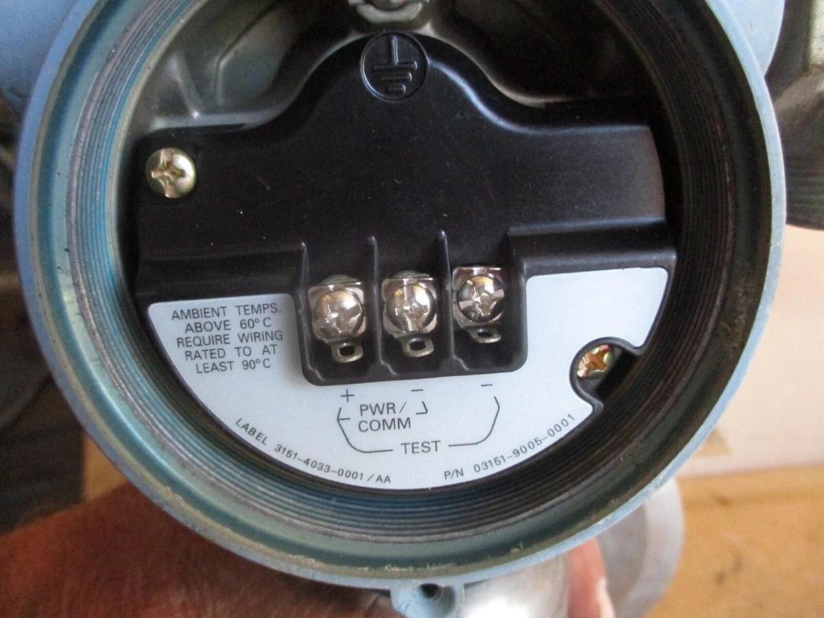 Used ROSEMOUNT 3051 PRESSURE TRANSMITTER, #971249J USED