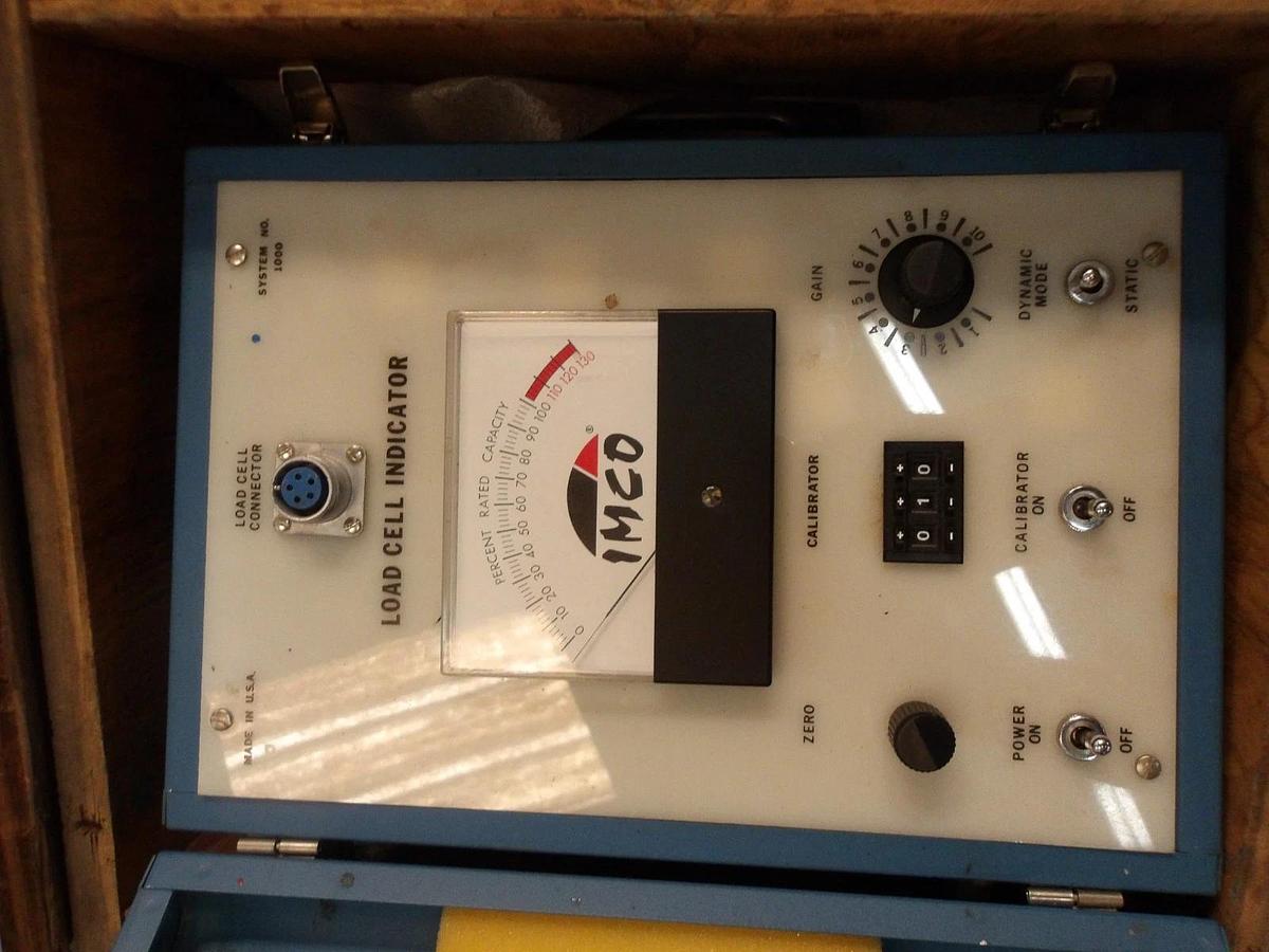 Used IMCO 200 TON LOAD CELL TEST 1000, #711100G USED
