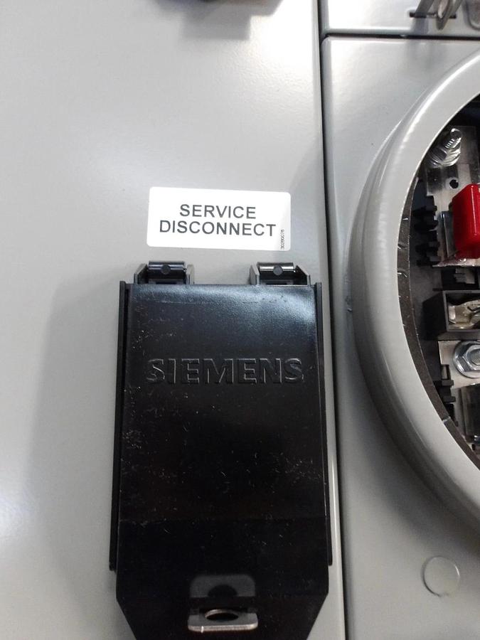 SIEMENS 4 GANG WP SERIES METERING SYSTEM WP4411RJ, #6121143G NIB