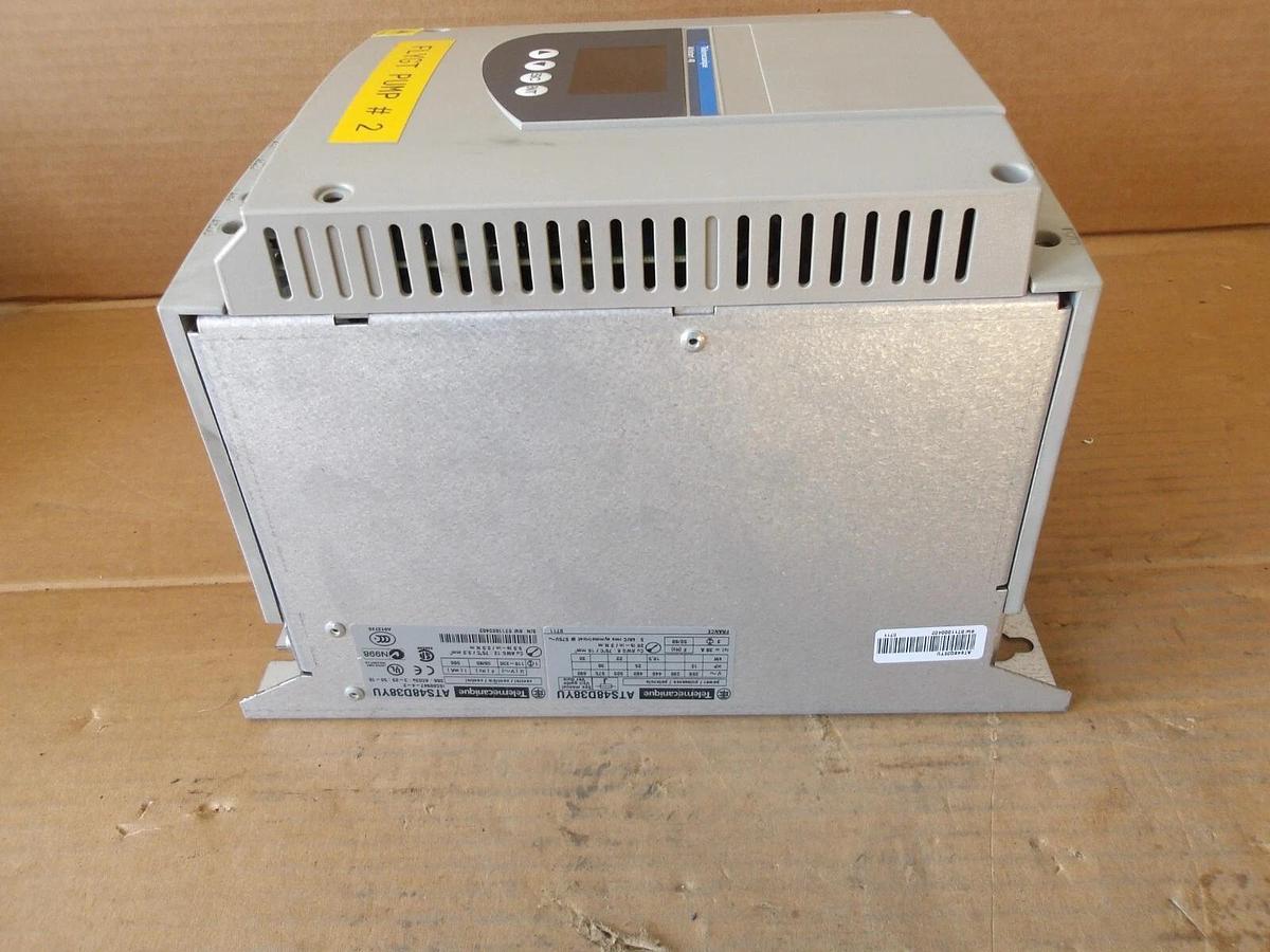 Used TELEMECANIQUE ATS48D38YU ALTISTART SOFT START, #1112149G USED