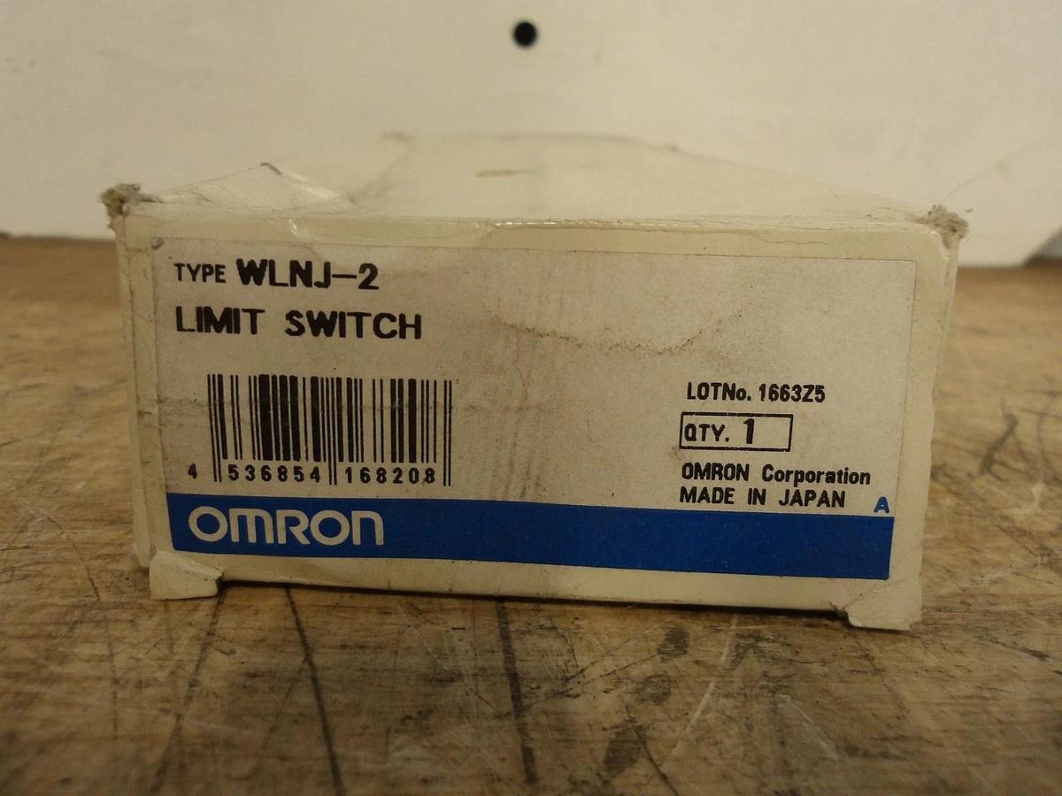 OMRON WLNJ-2 LIMIT SWITCH, #7291120G NIB